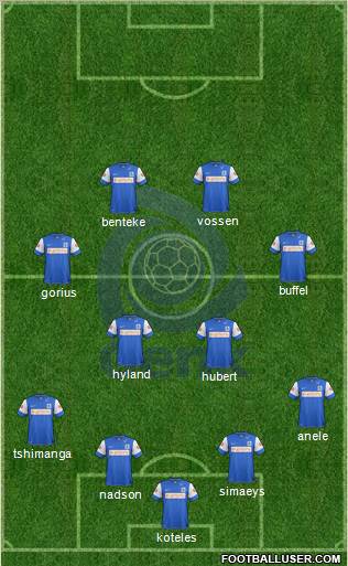 K Racing Club Genk Formation 2012