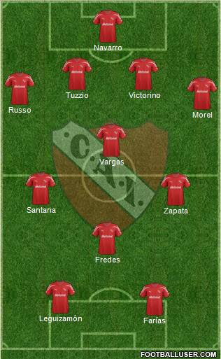 Independiente Formation 2012