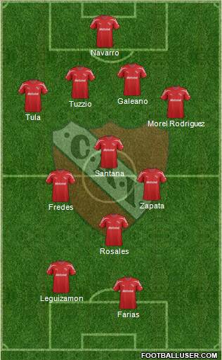 Independiente Formation 2012