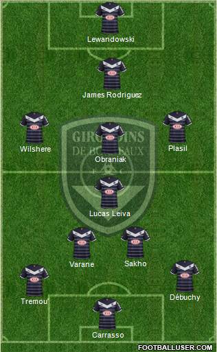 FC Girondins de Bordeaux Formation 2012