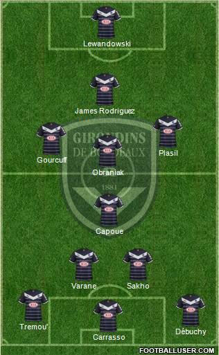 FC Girondins de Bordeaux Formation 2012