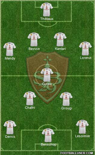 Stade Brestois 29 Formation 2012