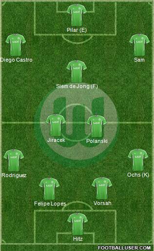 VfL Wolfsburg Formation 2012