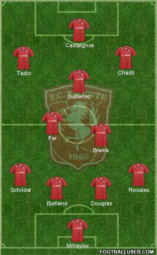 FC Twente Formation 2012