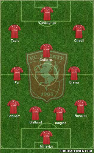 FC Twente Formation 2012