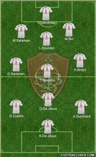 Stade Brestois 29 Formation 2012