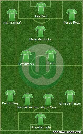 VfL Wolfsburg Formation 2012