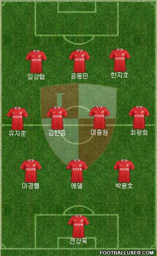 Busan I'PARK Formation 2012