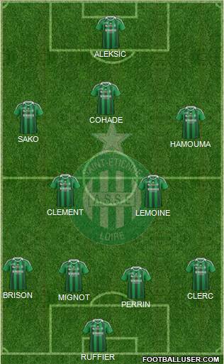 A.S. Saint-Etienne Formation 2012