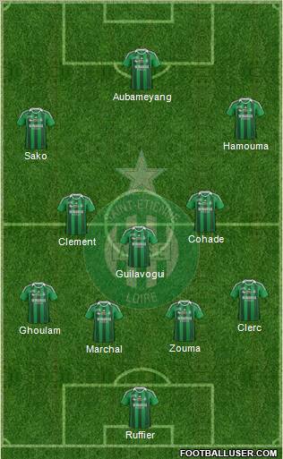 A.S. Saint-Etienne Formation 2012