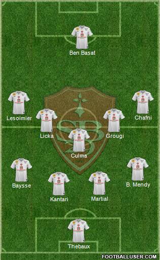 Stade Brestois 29 Formation 2012