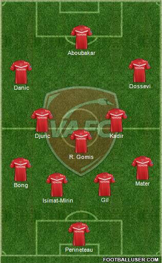 Valenciennes Football Club Formation 2012