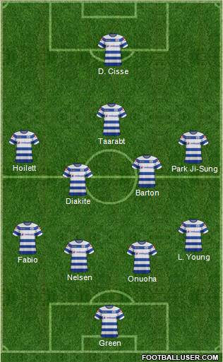 Queens Park Rangers Formation 2012