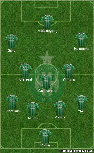 A.S. Saint-Etienne Formation 2012