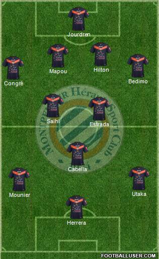 Montpellier Hérault Sport Club Formation 2012