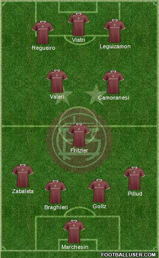 Lanús Formation 2012