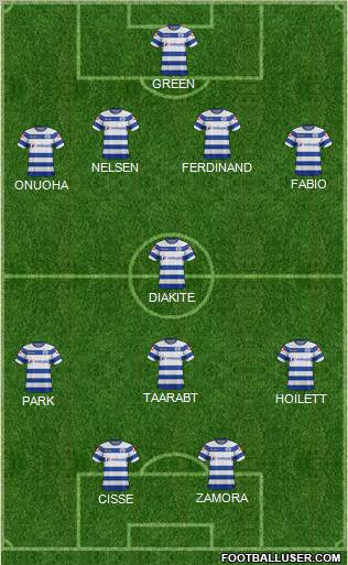 Queens Park Rangers Formation 2012