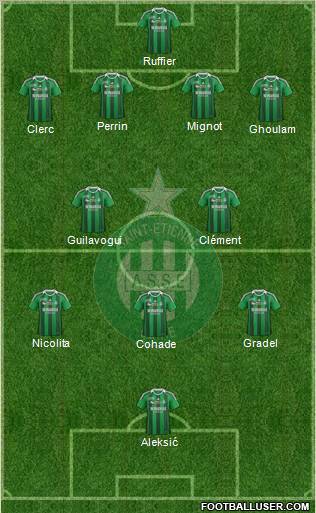 A.S. Saint-Etienne Formation 2012