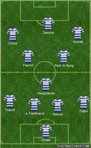 Queens Park Rangers Formation 2012