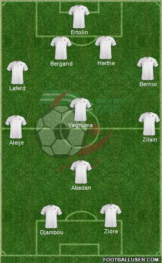 Algeria Formation 2012