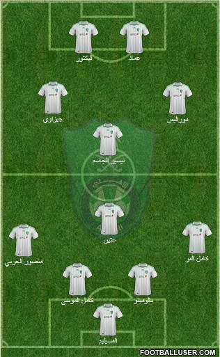 Al-Ahli (KSA) Formation 2012