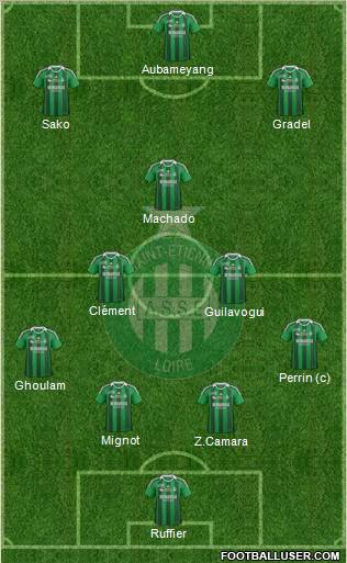 A.S. Saint-Etienne Formation 2012