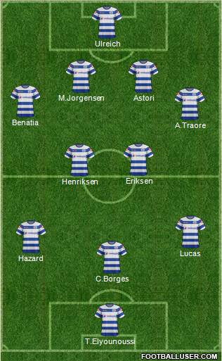 Queens Park Rangers Formation 2012