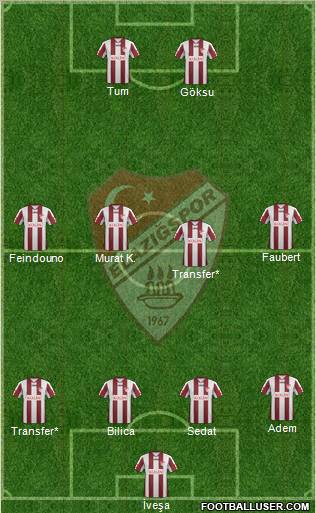 Elazigspor Formation 2012