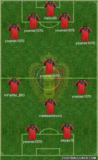 Belgium Formation 2012