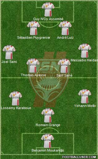 A.S. Nancy Lorraine Formation 2012