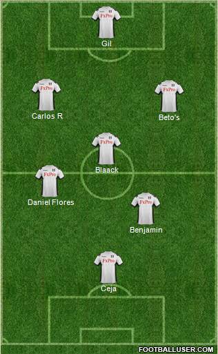 Fulham Formation 2012