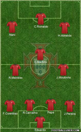 Portugal Formation 2012