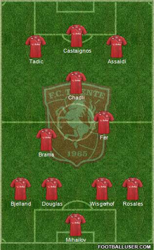 FC Twente Formation 2012