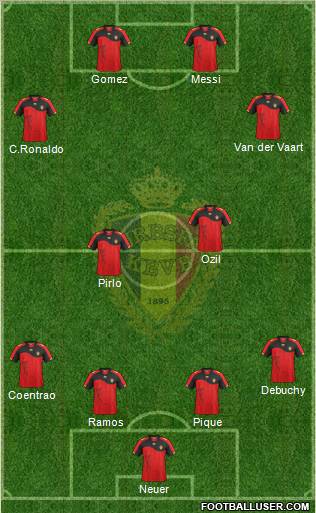 Belgium Formation 2012