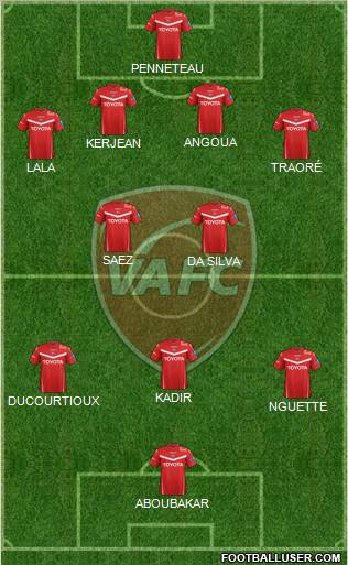 Valenciennes Football Club Formation 2012