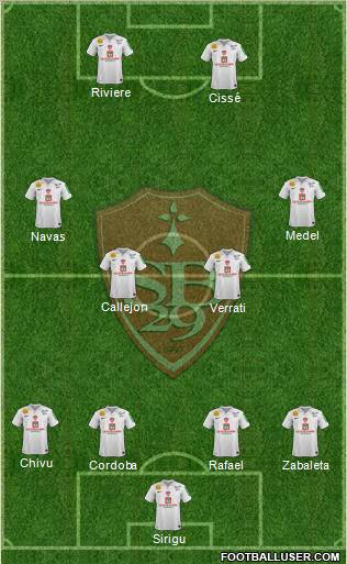 Stade Brestois 29 Formation 2012