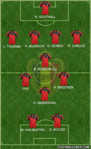 Belgium Formation 2012