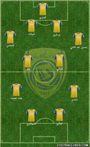 Al-Nassr (KSA) Formation 2012