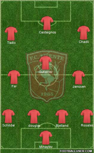 FC Twente Formation 2012