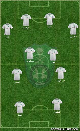 Al-Ahli (KSA) Formation 2012