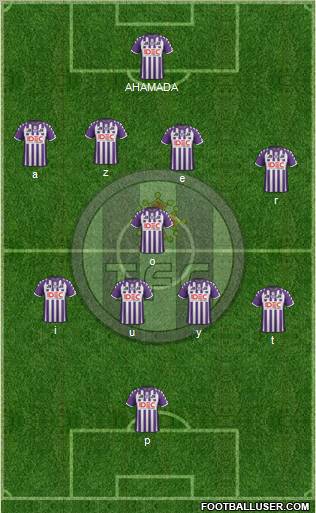 Toulouse Football Club Formation 2012