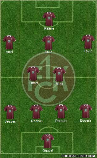 1.FC Kaiserslautern Formation 2012