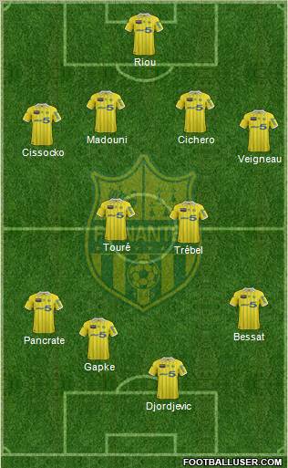 FC Nantes Formation 2012