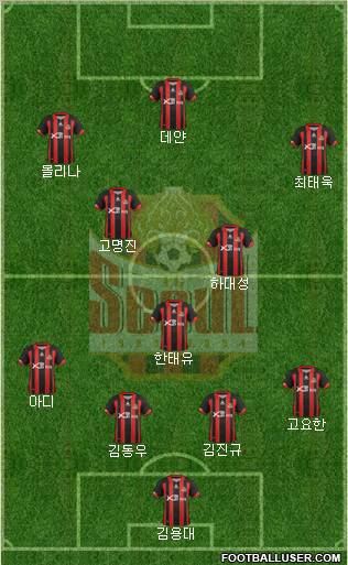 FC Seoul Formation 2012