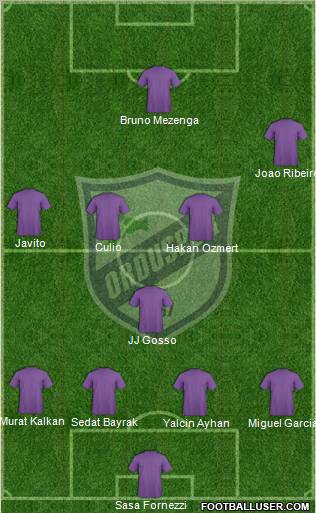 Orduspor Formation 2012