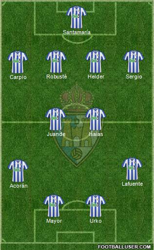 S.D. Ponferradina Formation 2012