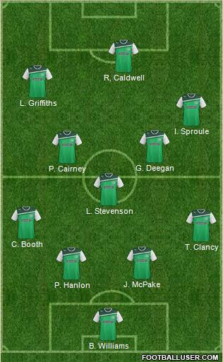 Hibernian Formation 2012