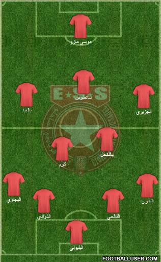 Etoile Sportive du Sahel Formation 2012