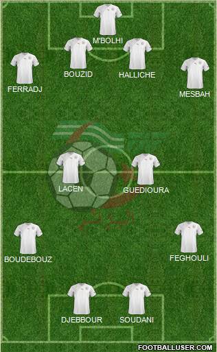 Algeria Formation 2012