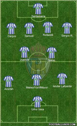 S.D. Ponferradina Formation 2012